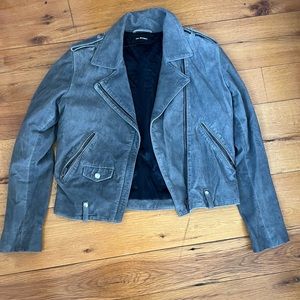 Kooples Suede Grey jacket